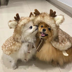 Christmas Reindeer Costume for Dogs & Cats | Premium Pet Dress-Up