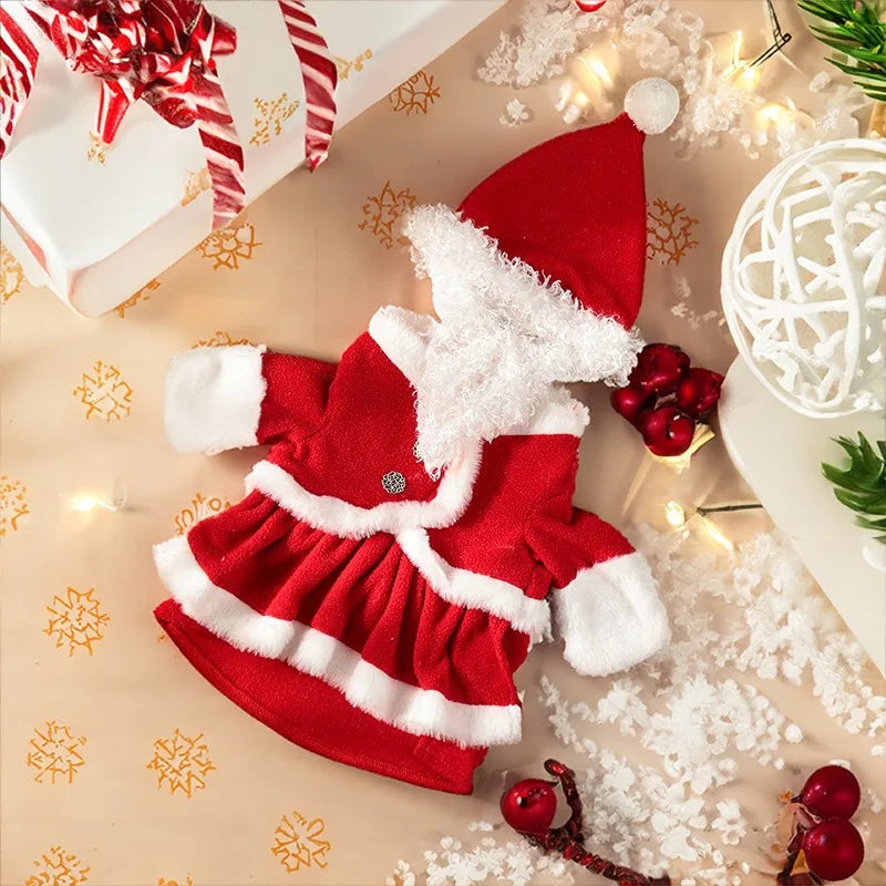 Christmas Santa Costume for Dogs | Hat & Suit Set | Premium Pet Wear